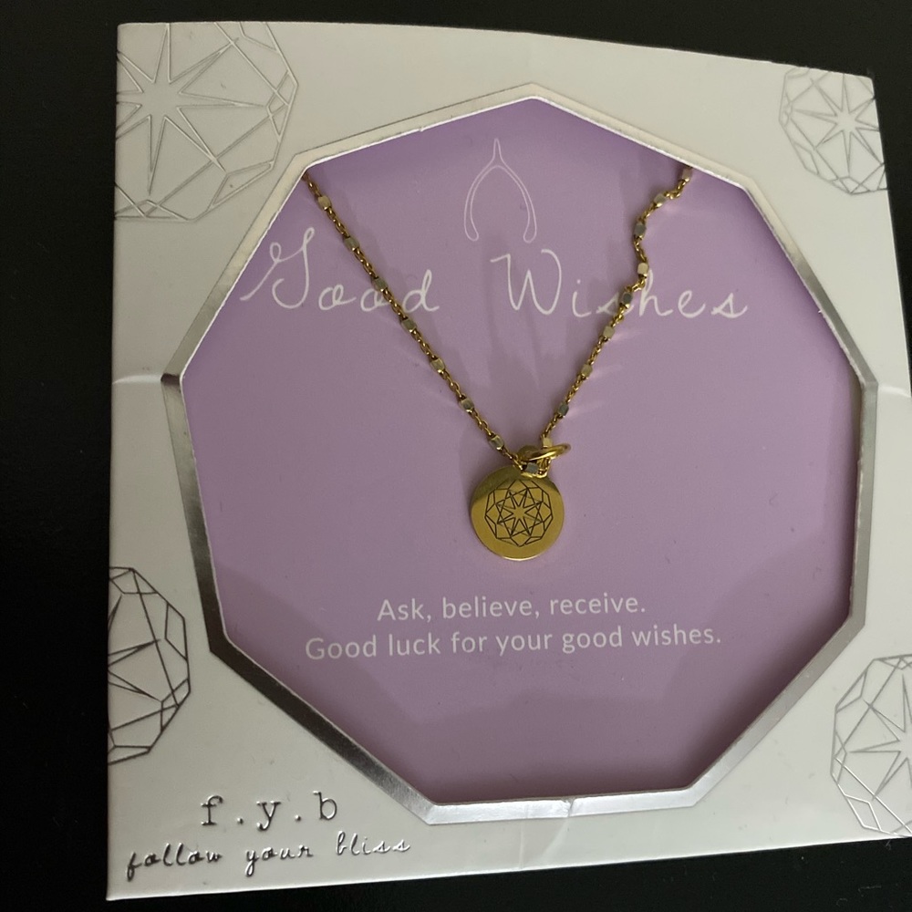 Good wishes necklace